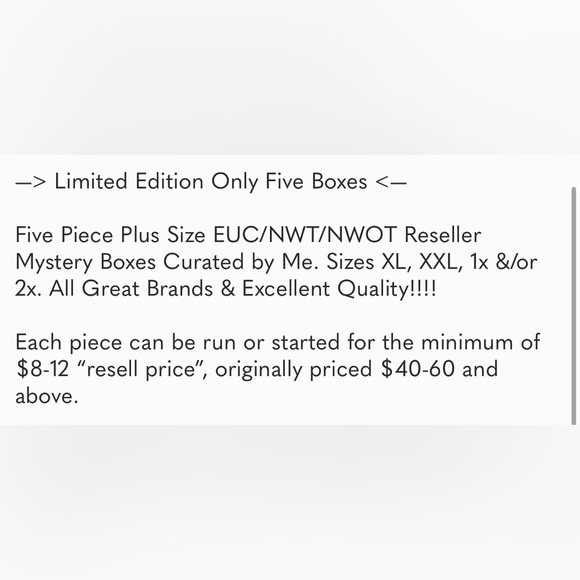 ✨Mystery Reseller Box(es)✨ - Picture 2 of 6